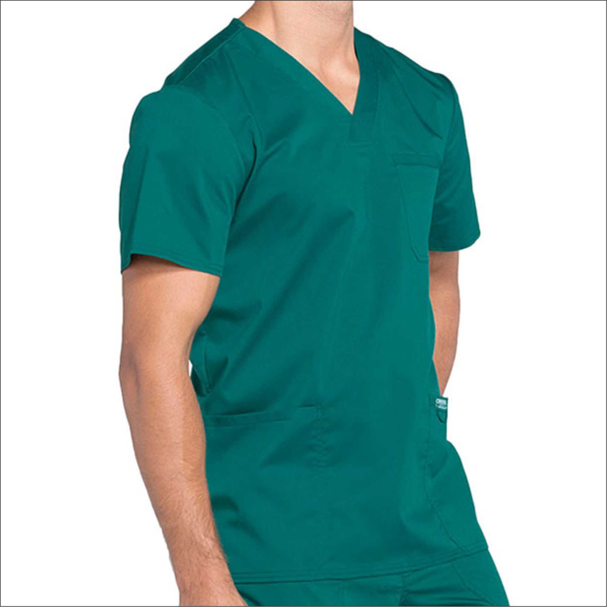 Hospital Workwear Mens V Neck Top